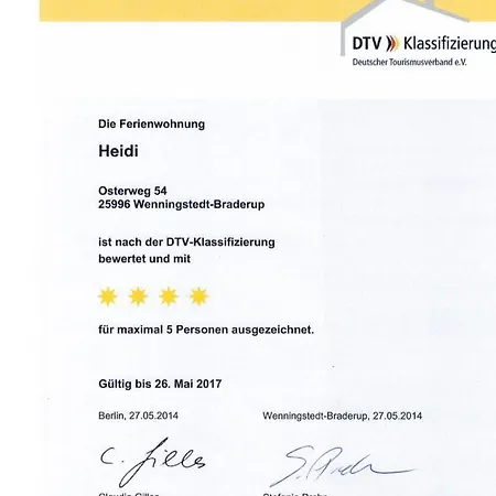 Apartmán Heidi App Heidi Wenningstedt-Braderup